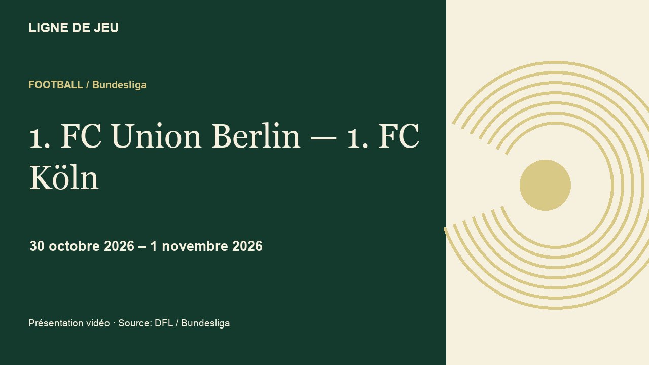 1. FC Union Berlin vs 1. FC Köln